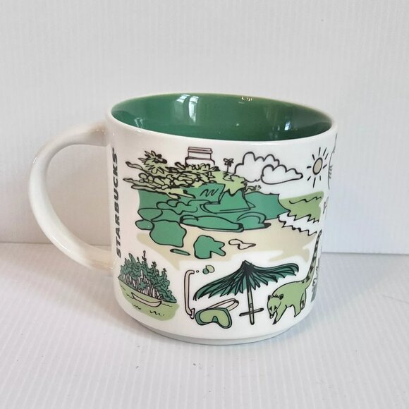 Starbucks Mexico Been There Series Collectible Ceramic Mug Tulum 14Oz Retail Box - Picture 6 of 9